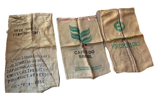 Assorted burlap jute coffee - assorted,