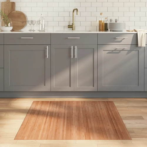 Walplus rug square - rug, bamboo