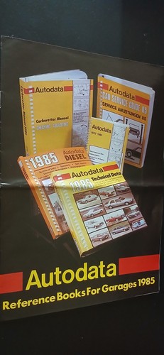 Autodata reference book 1985 - book,