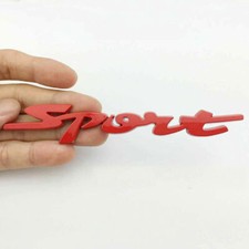 Red Car Sport Stickers Logo