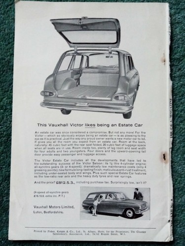 Sa70 ephemera 1960s - 1960s, advert