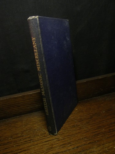 British masonic miscellany - british,