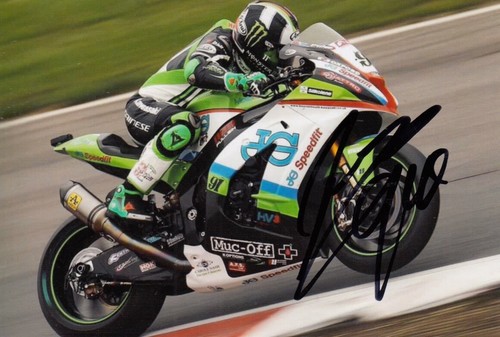 Leon haslam hand signed - leon,