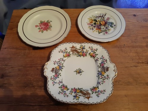 Floral plates aynsley - floral,