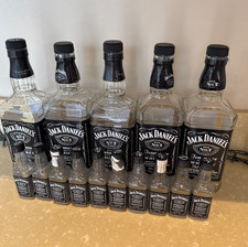 Jack Daniels 5 x 70cl & 10 x Minature Bottles (empty without alcohol)