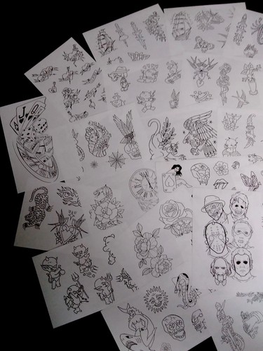 Tattoo flash designs for - tattoo, designs.for