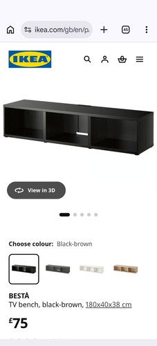Ikea bestå bench media - bestÅ, tv