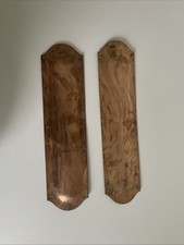 2 Georgian Heavy Brass Door