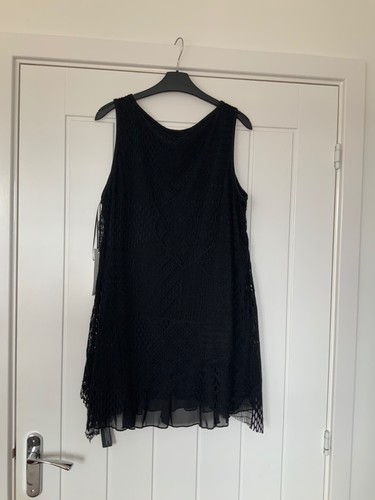 Roman originals black crochet - originals,