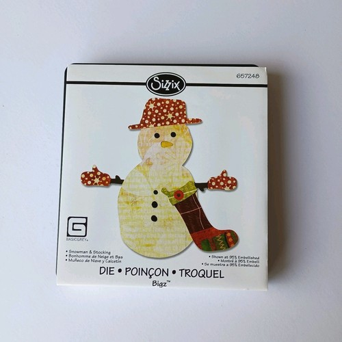 Sizzix bigz die snowman - sizzix,
