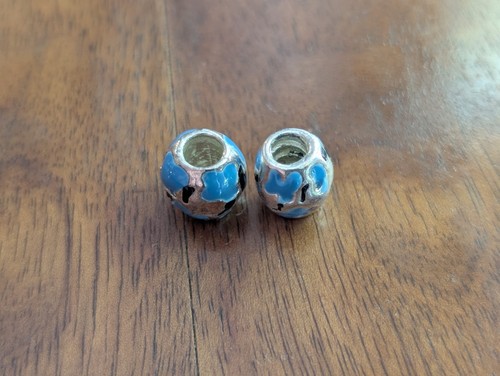 Pandora 925 blue teal black - &,