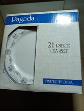 Pagoda 21 Piece Fine White