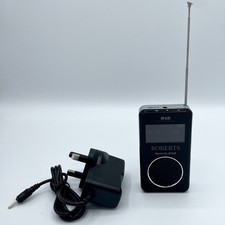 Roberts Sports DAB 2 DAB2 Pocket DAB FM Personal Digital Radio & Charger - VGC