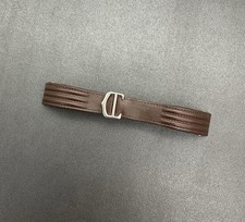 Authentic Cartier Roadster XL 20x18mm Brown Leather Strap with Deployment Clasp