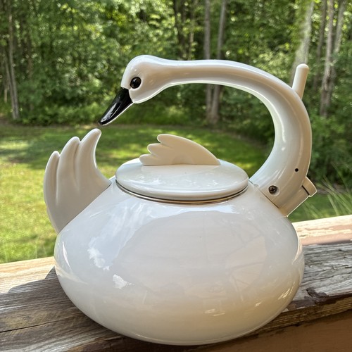 Vintage 90s swan whistling tea - 90s,