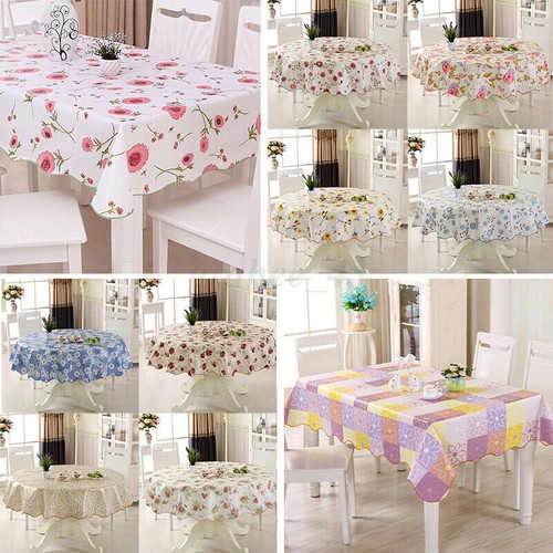 Floral round tablecloth - floral,