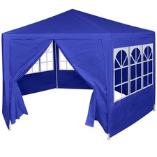 Blue Hexagonal Marquee Tent