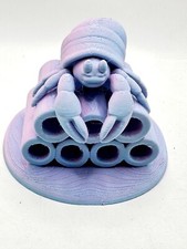 Crab-Themed Shrimp Tunnel Hide – 7 Tube Breeding Shelter – Freshwater Aquarium