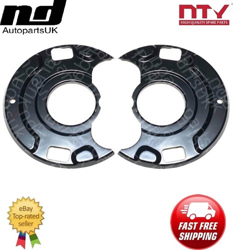 Front brake disc dust - l+r,