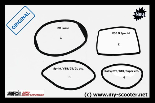 Vespa speedometer seal gasket