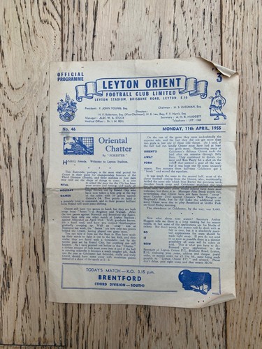 Leyton orient brentford - leyton,