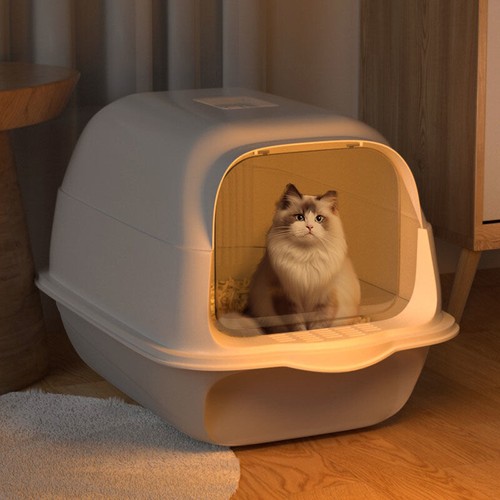 Large jumbo hooded - large, litter