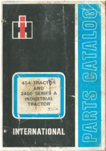 International tractor 454 - tractor,