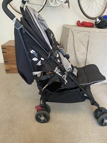Silver cross pop pushchair - silver,