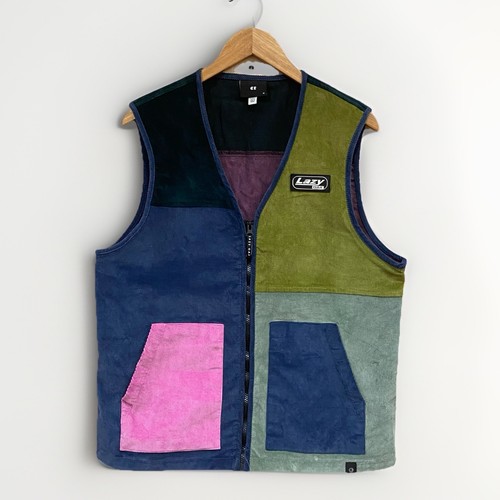 Lazy oaf corduroy vest - lazy,