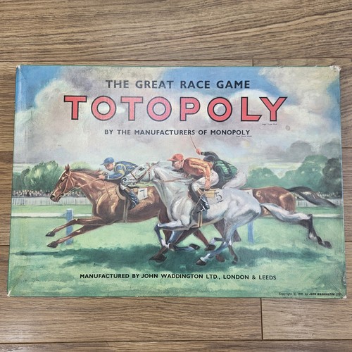 Totopoly 1949 board game - game, john