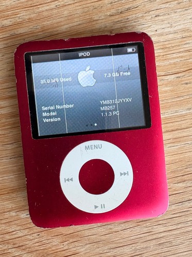 Ipod nano 3rd - ipod, 8gb