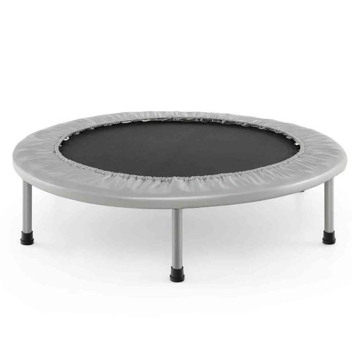 Grey foldable trampoline - grey, for