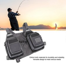 8 Pockets Fly Fishing Vest