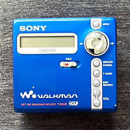 Sony n707 walkman - mz-n707, minidisc