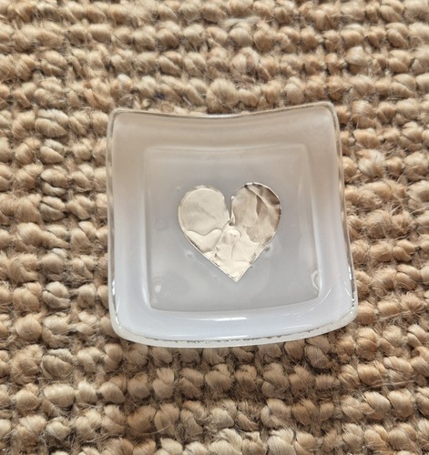 Downs handmade glass dish - handmade,