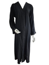 Ladies Nida Open Lace Abaya