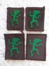 Girl Guide / Girlguiding 4 x Different PIXIE Brownie Six Emblems
