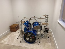 Pearl ELX 5 Piece Drum Kit & 9