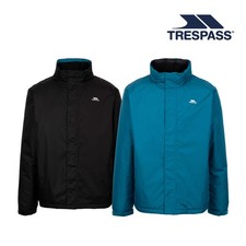 Trespass Mens Padded Jacket With Concealed Hood and Pockets Farmcott