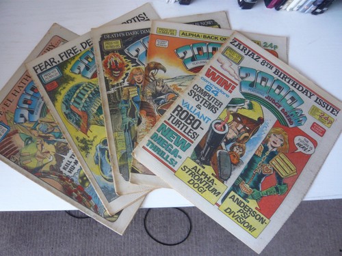 2000ad progs 416 - 416-420, inclusive