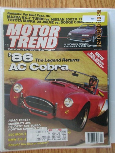 Cobraart article 1986 ac - cobraart#86,
