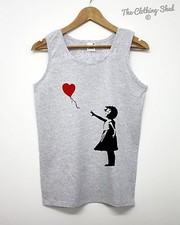 Banksy Balloon Girl Vest Mens