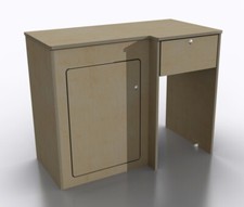 PLY Camper Van kitchen pod RH