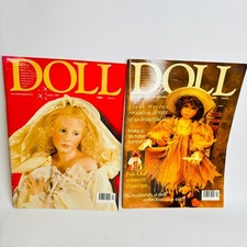 Lot of 2 DOLL Magazine Oct/Nov