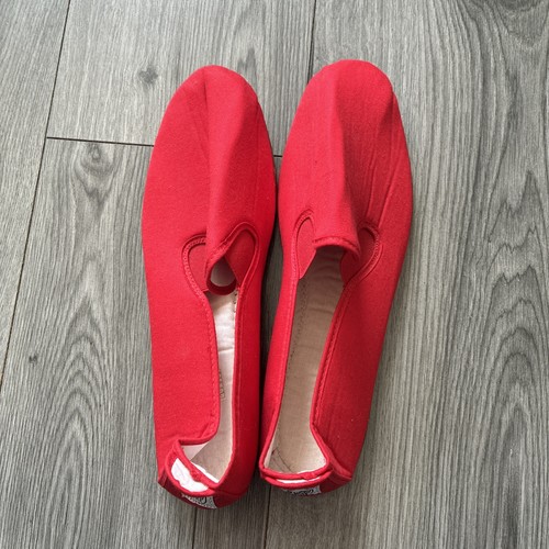 Mens red flossy style - red, shoes