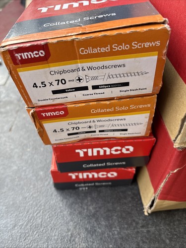 Timco solo collated chipboard - collated,