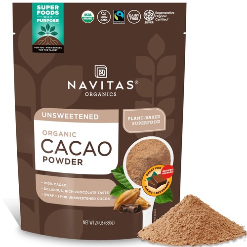 Organic cacao powder non - cacao,