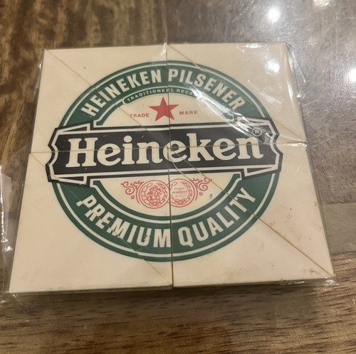 Vintage heineken beer mat - heineken,