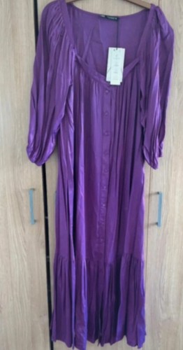 Zara long purple - dress,