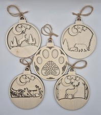 wooden christmas tree